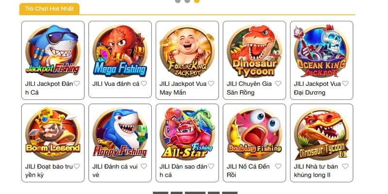 Bắn cá đổi thưởng Nohu52